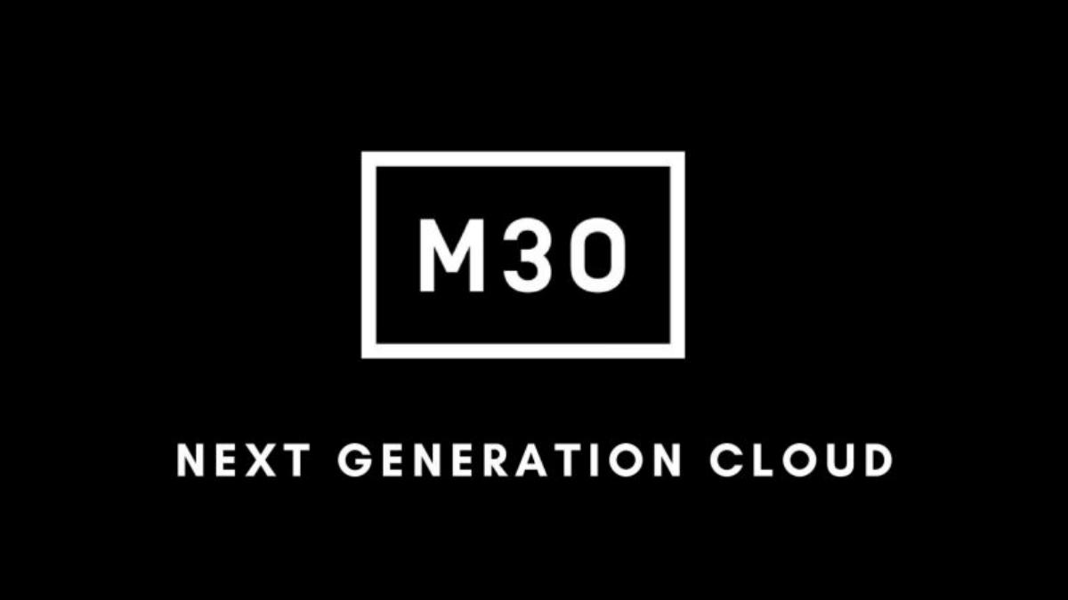 M30 pitch deck slide 1 of 15