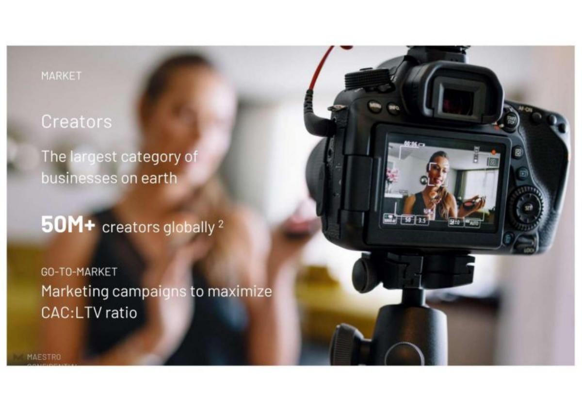 Maestro pitch deck slide 6 of 16