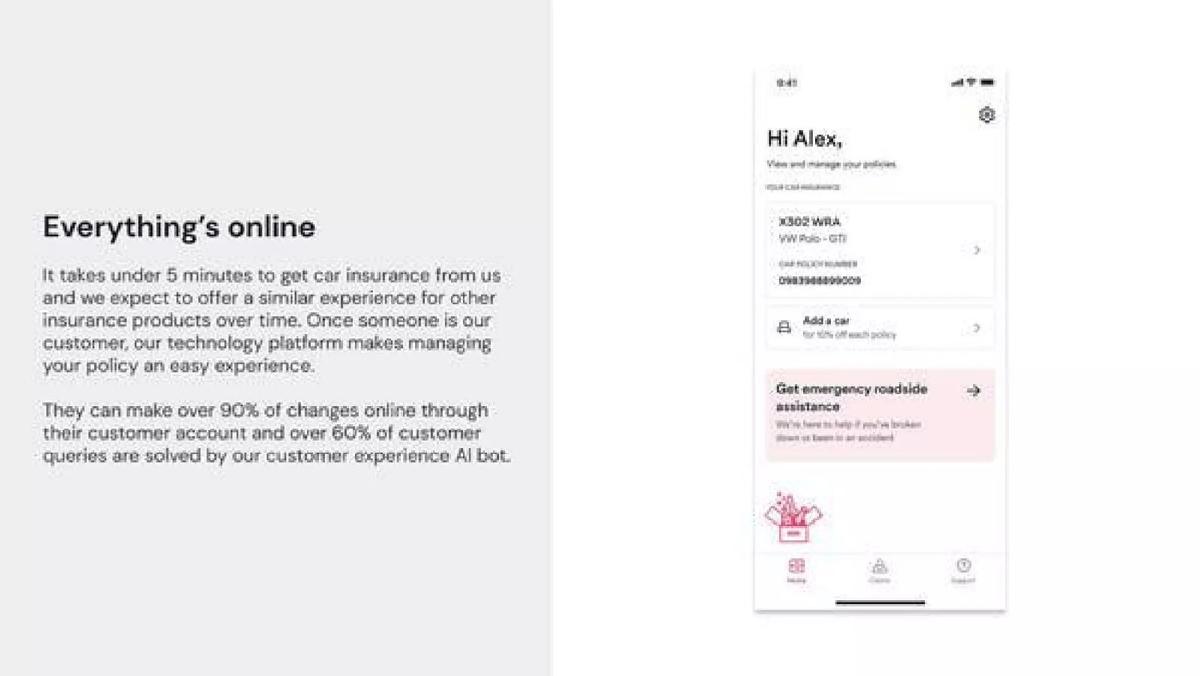 Marshmallow pitch deck slide 3 of 9