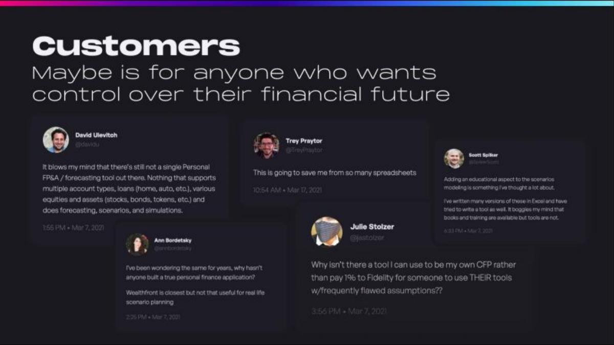Maybe pitch deck slide 6 of 14