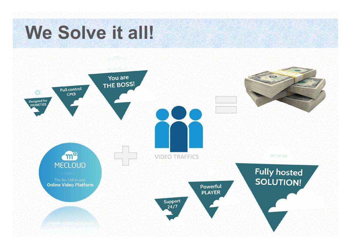 MeCloud pitch deck slide 5 of 14