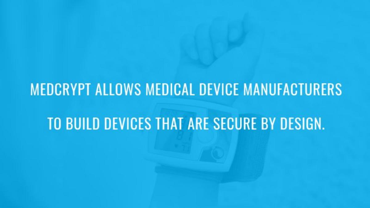 MedCrypt pitch deck slide 5 of 13