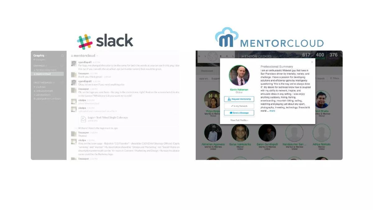 MentorCloud pitch deck slide 3 of 10