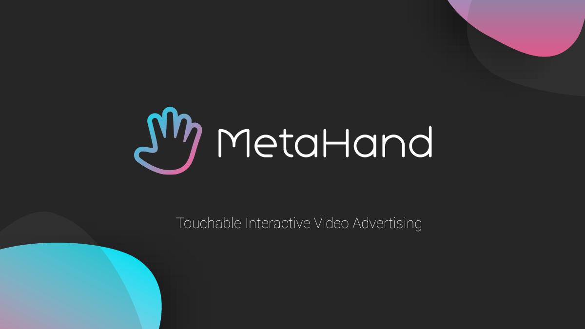 MetaHand pitch deck slide 1 of 11