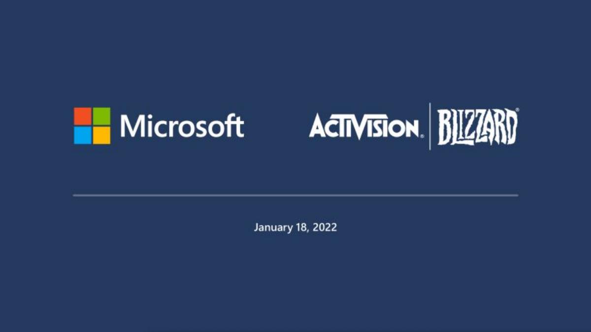Activision Blizzard (Acquired by Microsoft) pitch deck slide 1 of 24