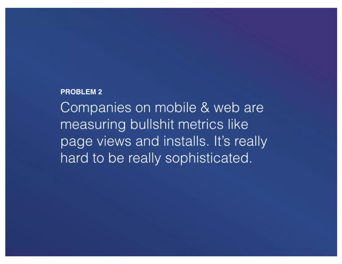 Mixpanel pitch deck slide 3 of 12
