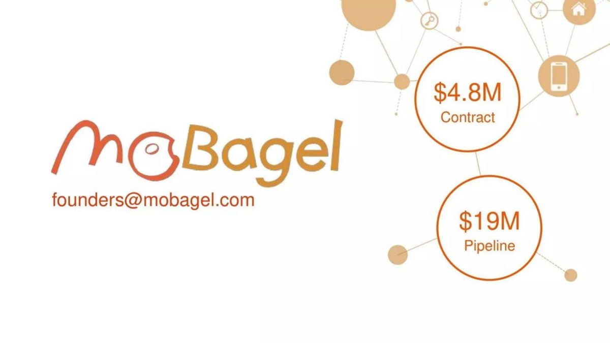 MoBagel pitch deck traction slide 14