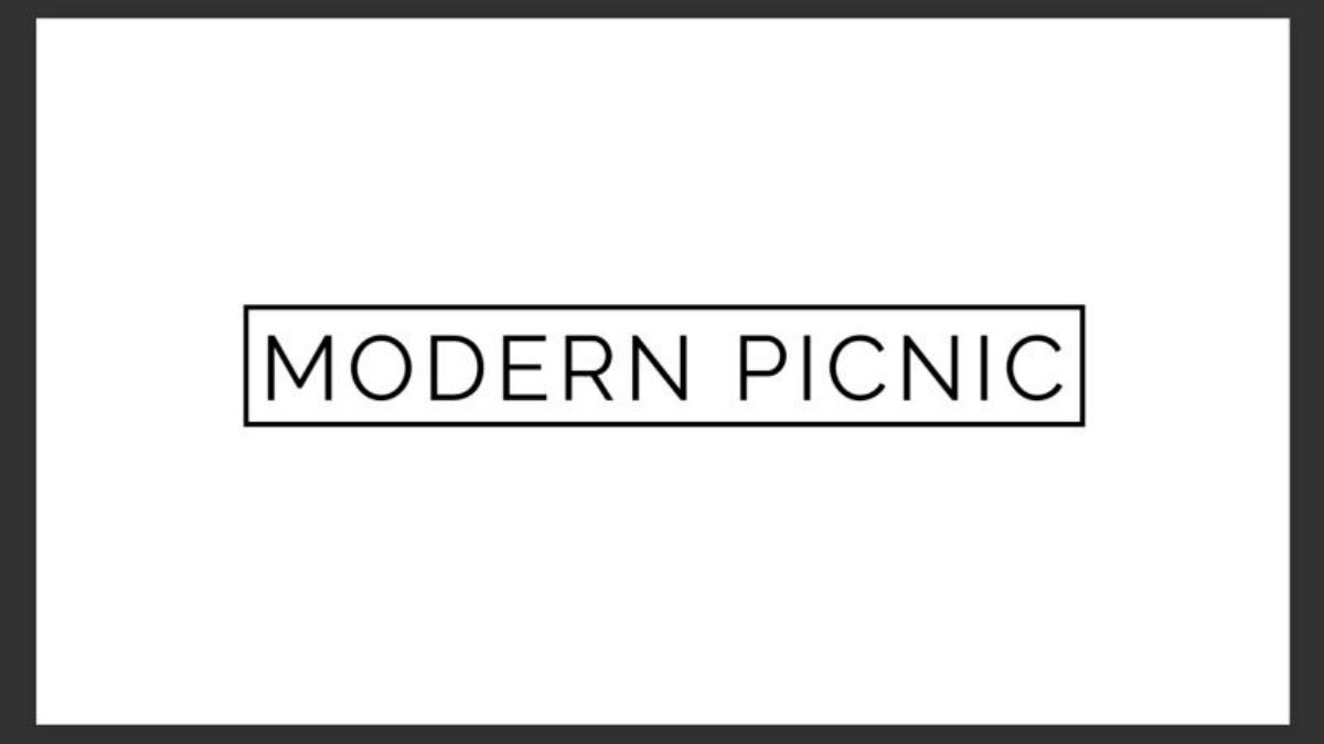 Modern Picnic pitch deck slide 1 of 27