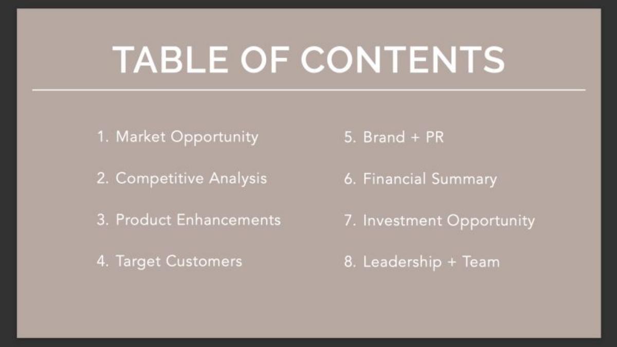Modern Picnic pitch deck slide 3 of 27
