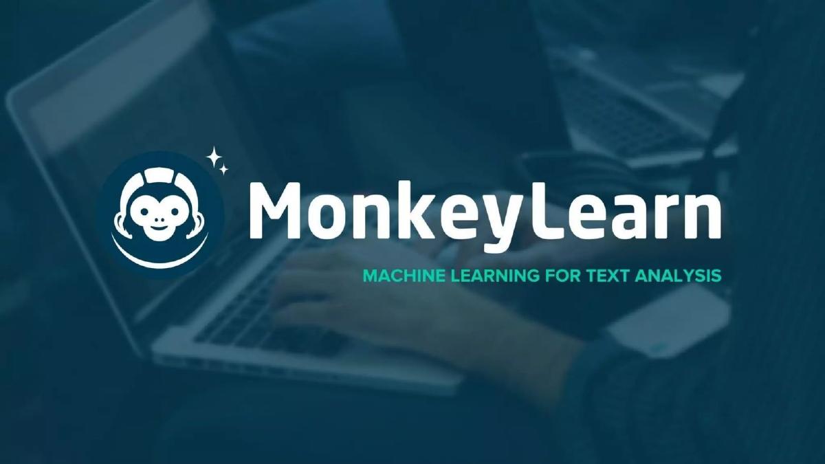 MonkeyLearn pitch deck slide 1 of 11