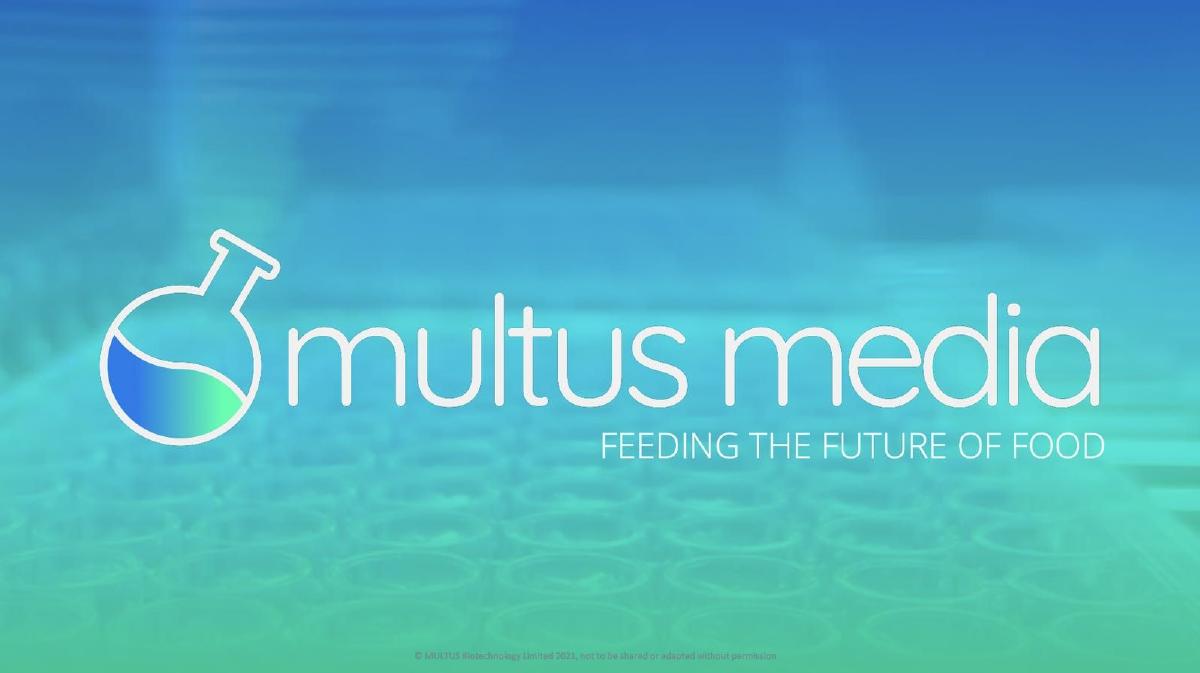Multus Media pitch deck slide 1 of 10
