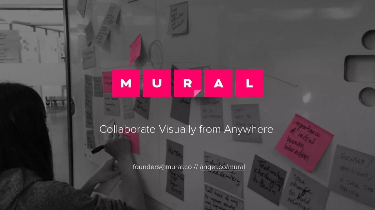 Mural pitch deck slide 1 of 10