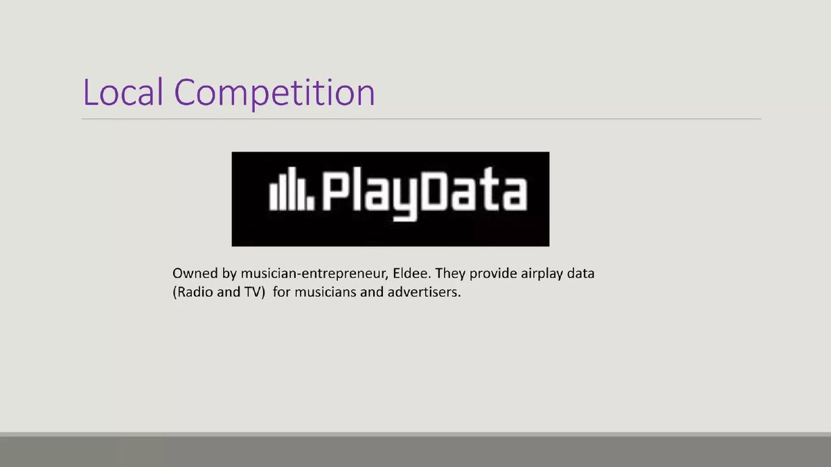 Music Coco pitch deck competition slide 16
