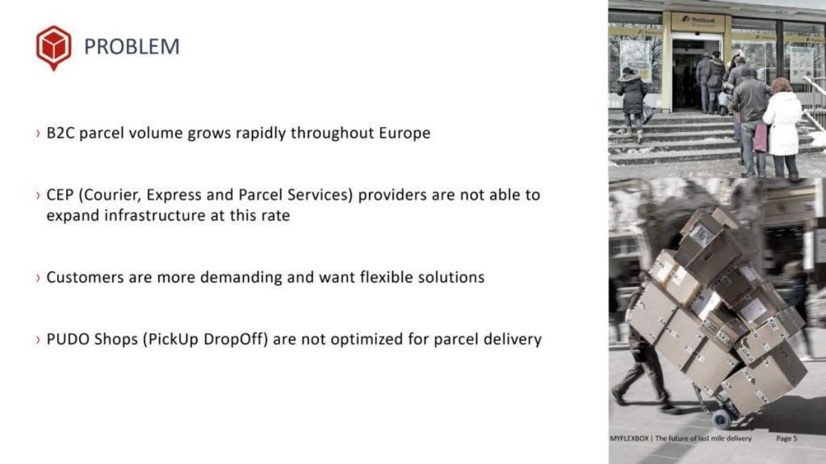 Myflexbox pitch deck slide 5 of 17