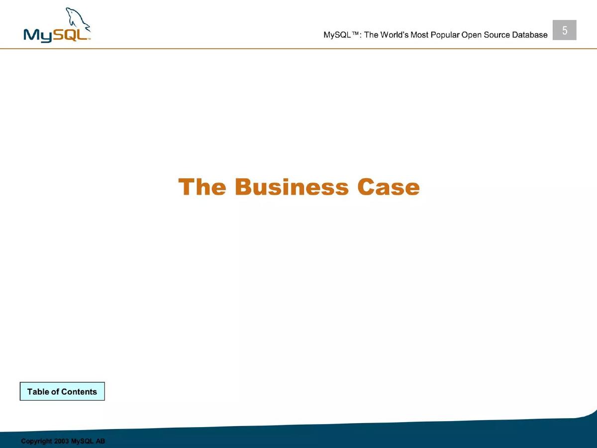 MySQL pitch deck slide 5
