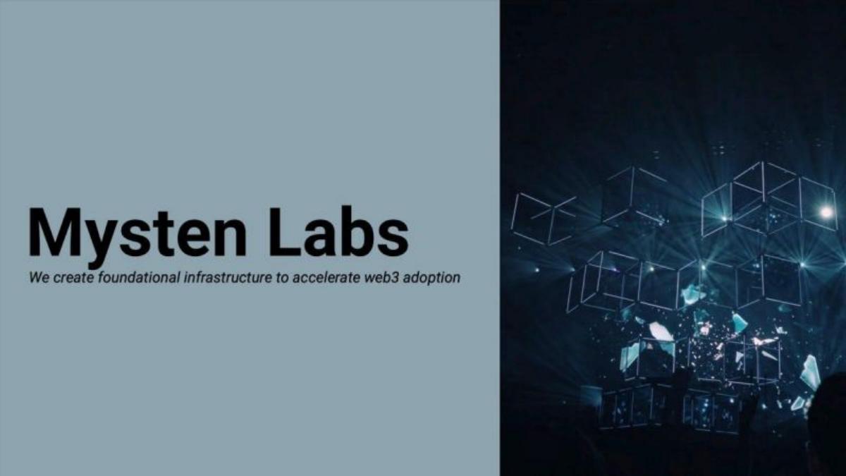 Mysten Labs pitch deck slide 1 of 10