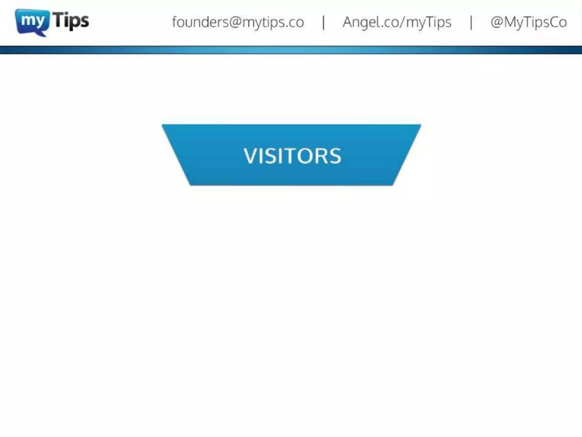 myTips pitch deck slide 3 of 16