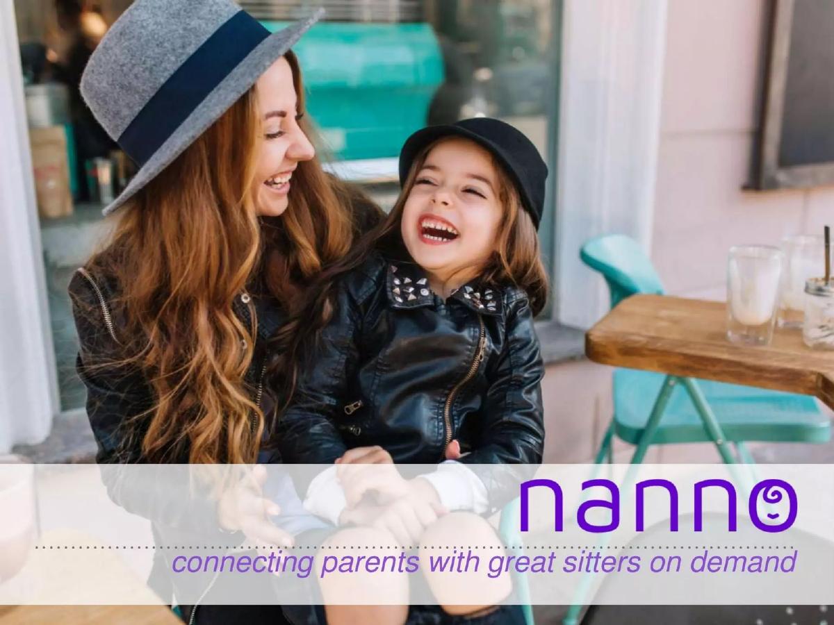 Nanno pitch deck slide 1 of 12
