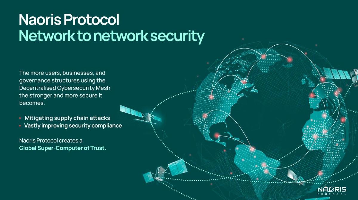 Naoris Protocol pitch deck slide 9 of 30