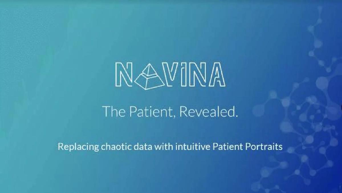 Navina pitch deck slide 1 of 10
