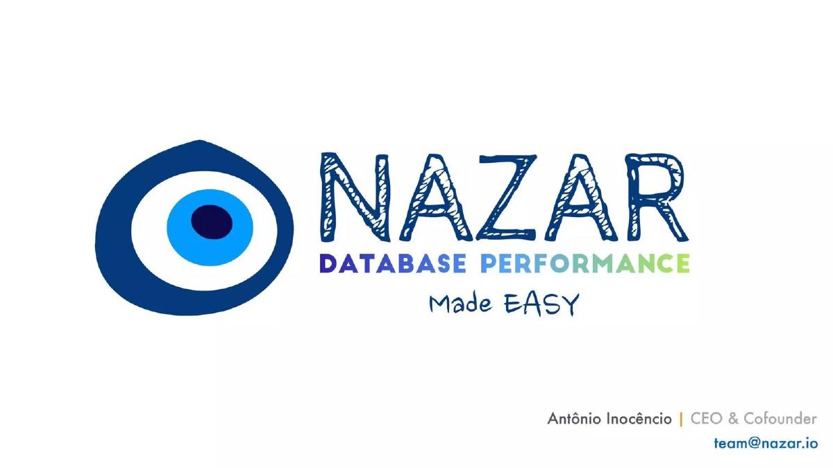 Nazar pitch deck slide 1 of 11