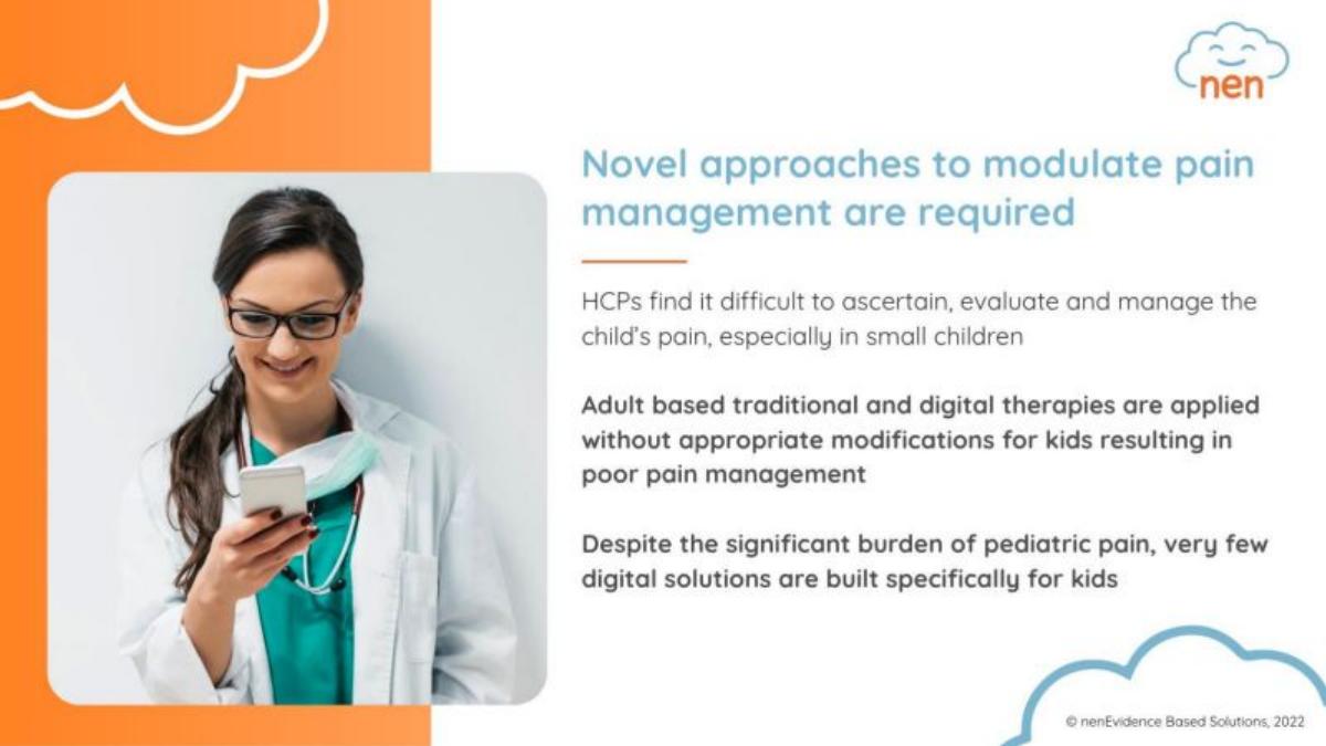 Nen pitch deck slide 5 of 14