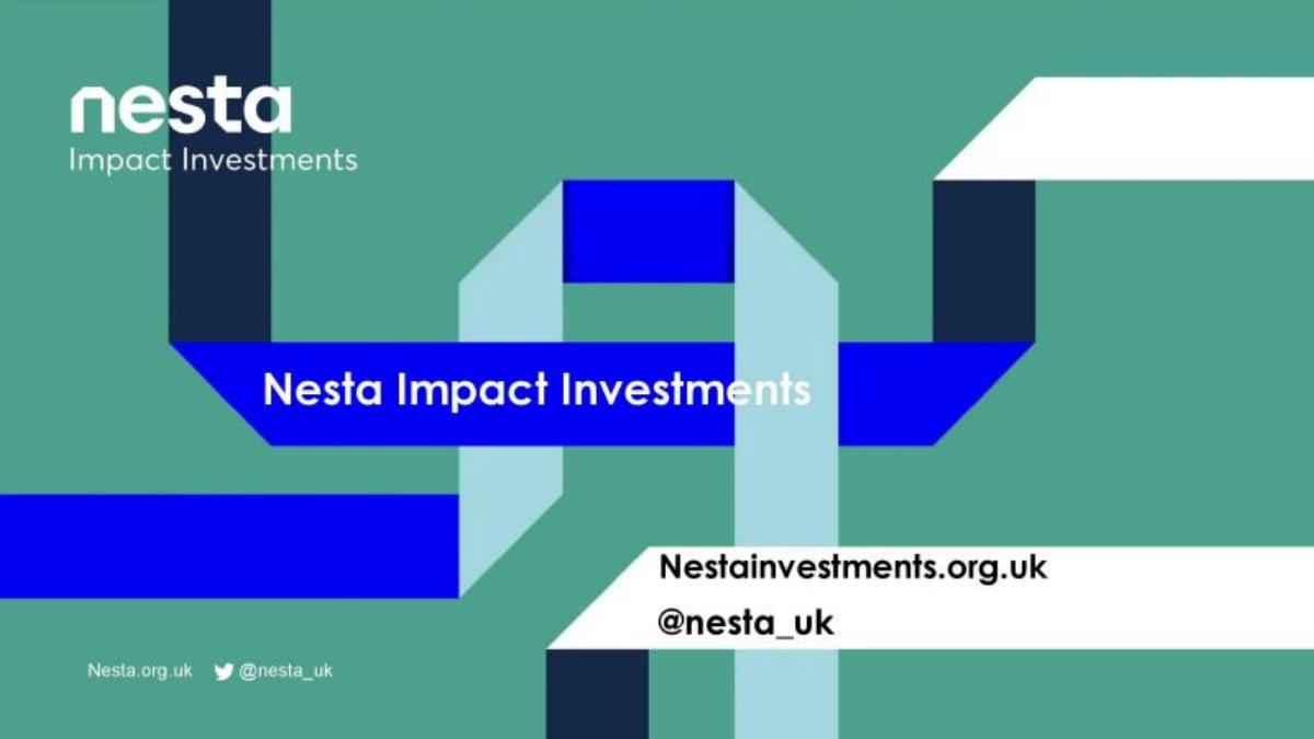 Nesta pitch deck slide 1 of 14