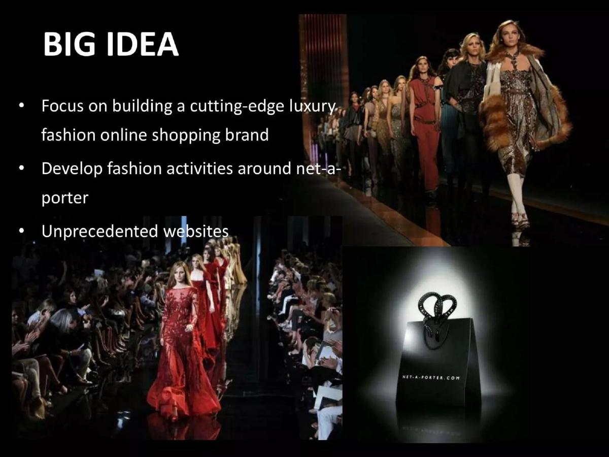 Net-A-Porter pitch deck slide 5 of 10