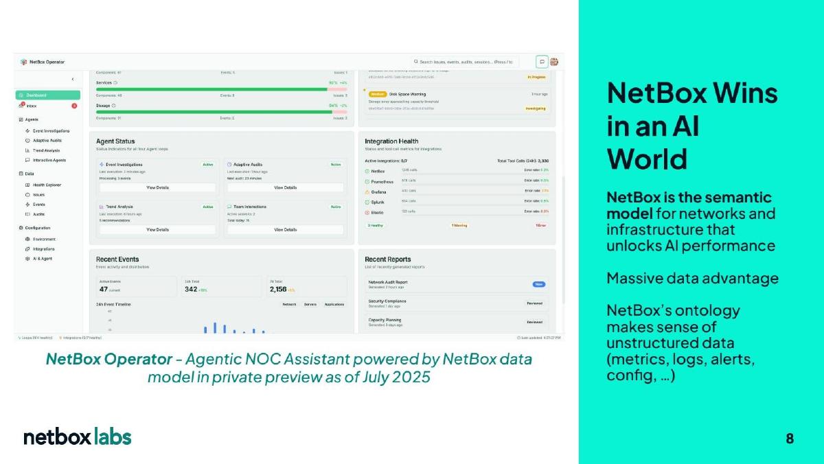 NetBox Labs pitch deck slide 8 of 12