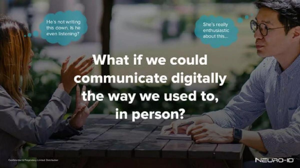 Neuro-ID pitch deck slide 2 of 11