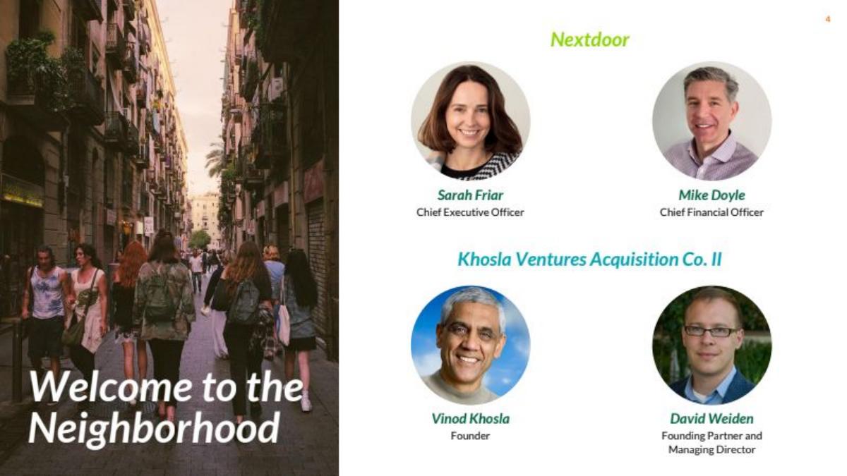 Nextdoor pitch deck slide 4 of 43