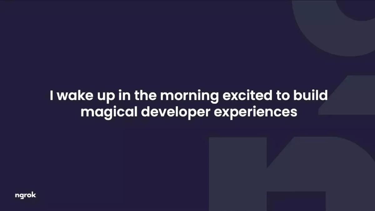 Ngrok pitch deck slide 2 of 17