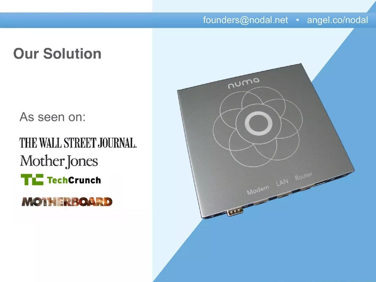 Nodal Security pitch deck slide 4 of 9