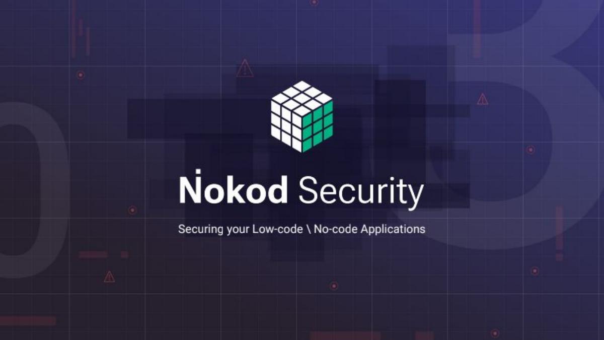 Nokod Security pitch deck slide 1 of 22