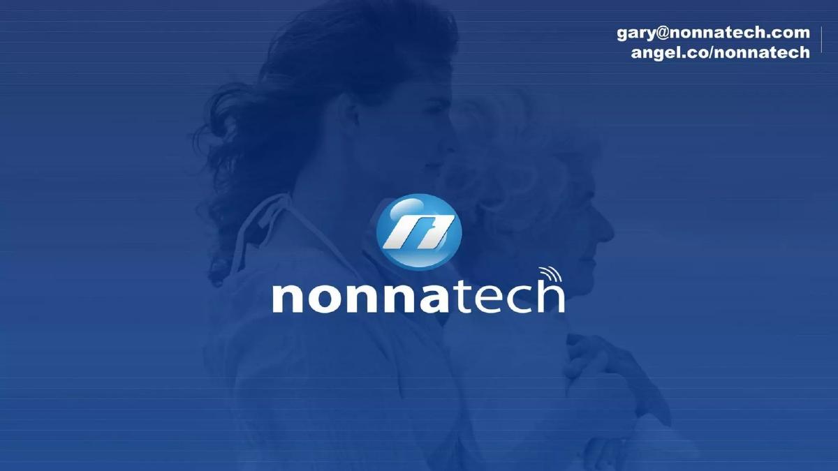Nonnatech pitch deck slide 1 of 8
