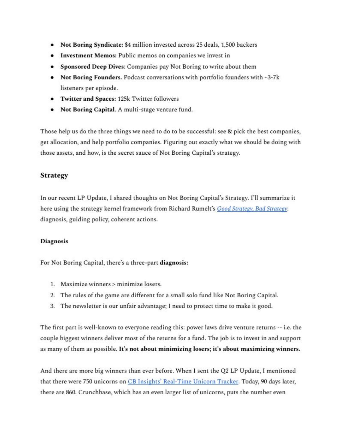 Not Boring Capital Fund II pitch deck slide 4 of 15