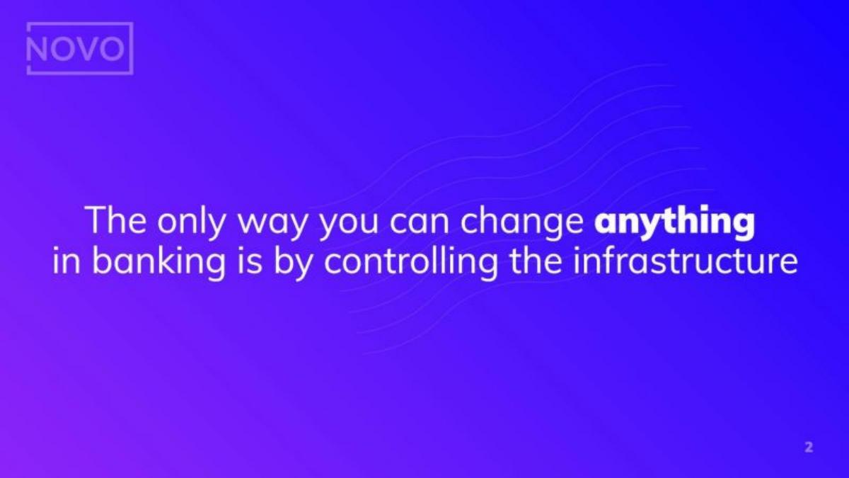 Novo pitch deck slide 3 of 13