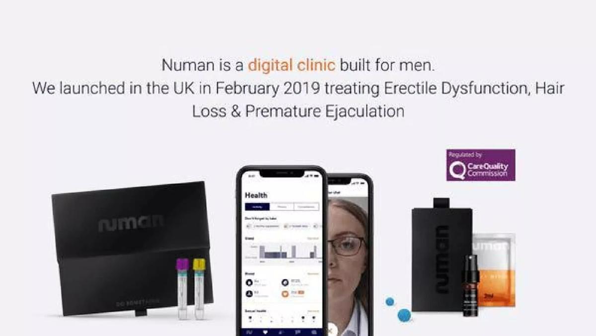 Numan pitch deck slide 2 of 11