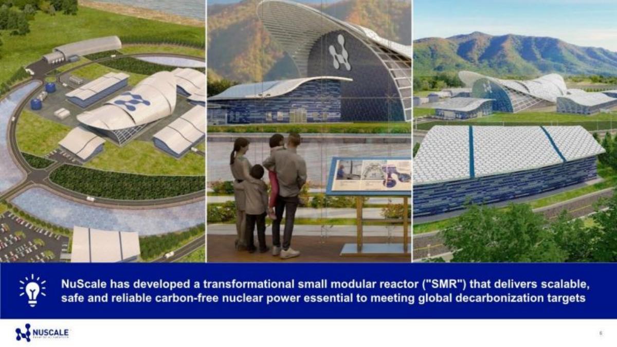 NuScale pitch deck slide 6 of 45