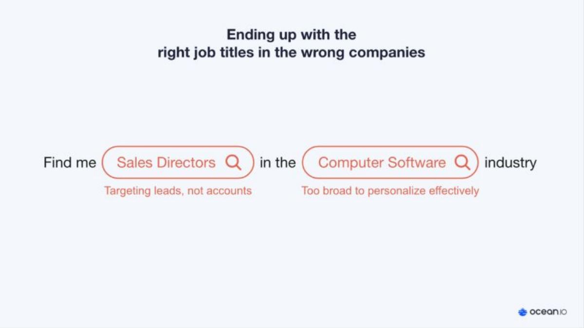 Ocean.io pitch deck slide 3 of 18