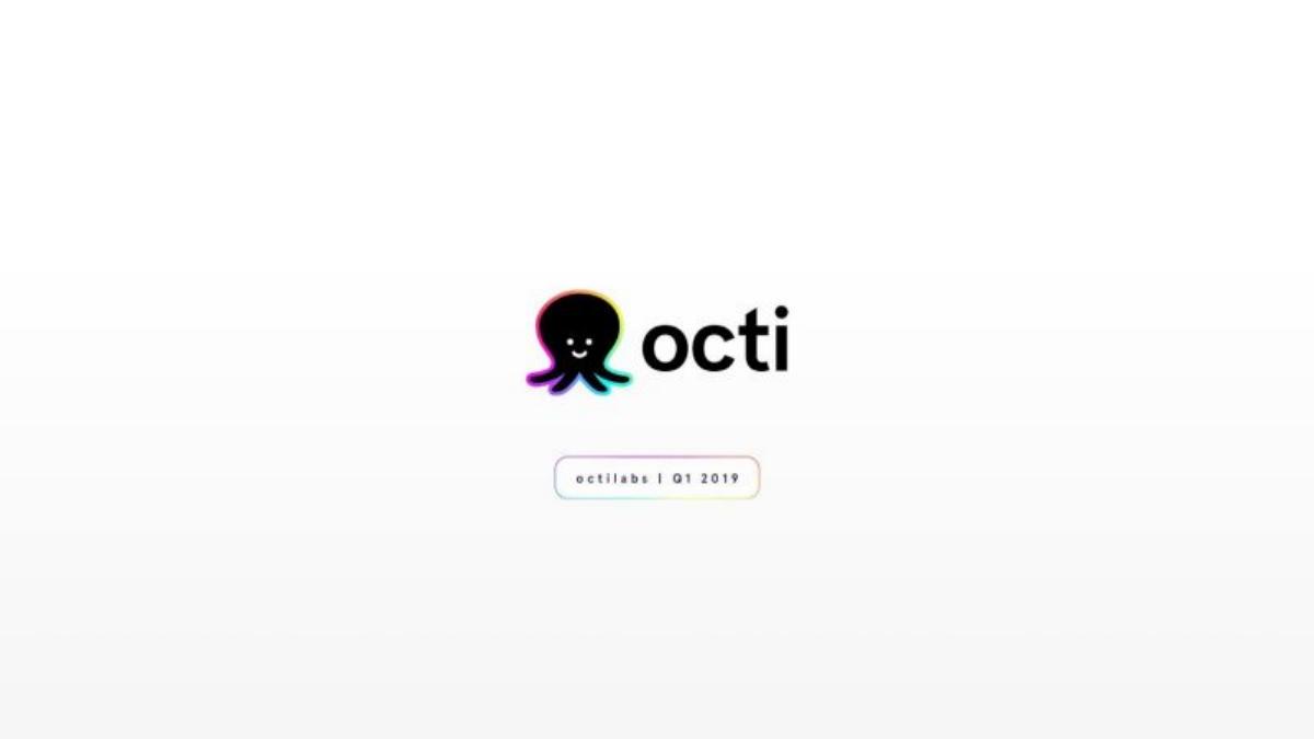 Octi pitch deck slide 1 of 12