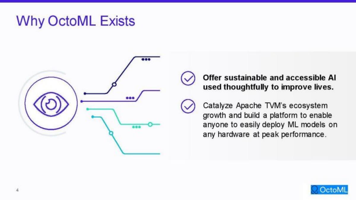 OctoML pitch deck slide 4 of 23