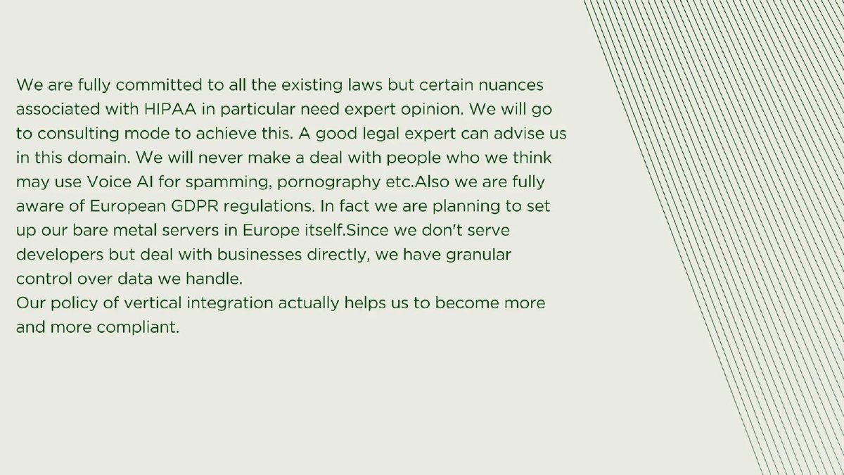 Dataastra pitch deck data privacy and security slide 23