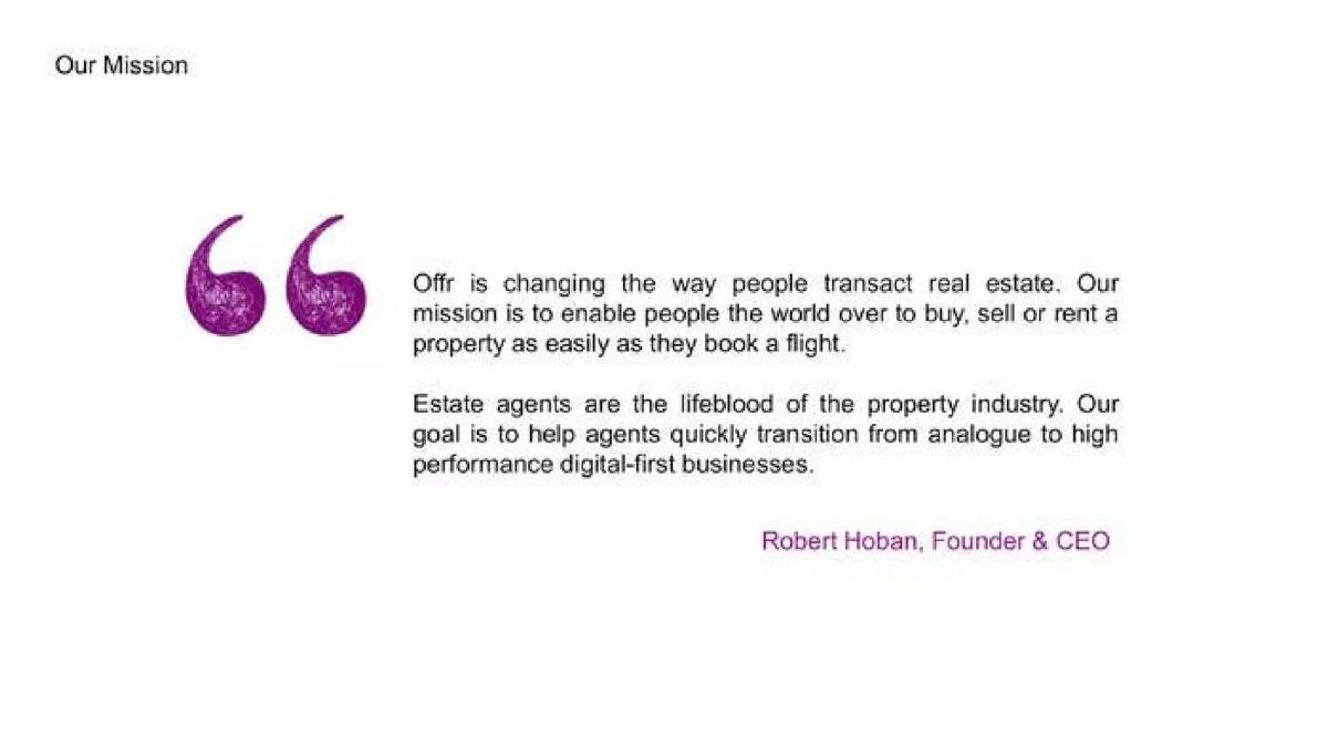 Offr pitch deck slide 4 of 37