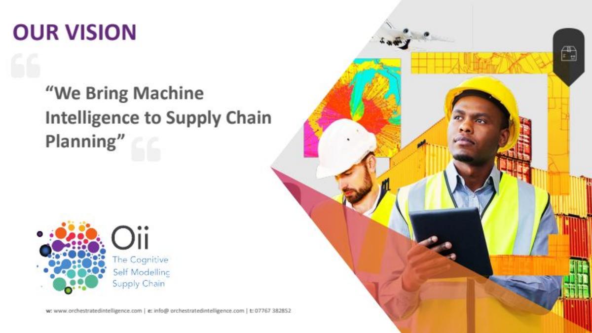 Oii AI (Orchestrated Intelligence) pitch deck slide 2 of 22