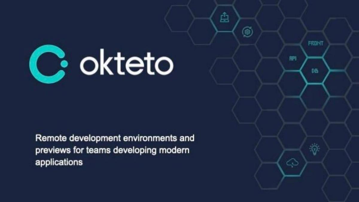 Okteto pitch deck slide 1 of 20