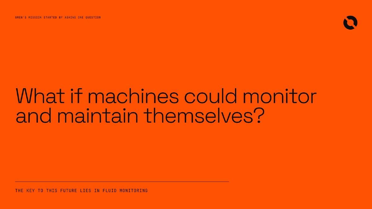 Omen AI pitch deck slide 5 of 10