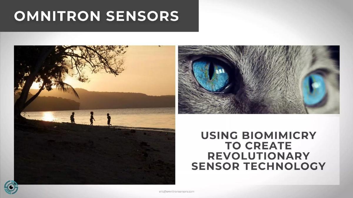 Omnitron Sensors pitch deck slide 5 of 9