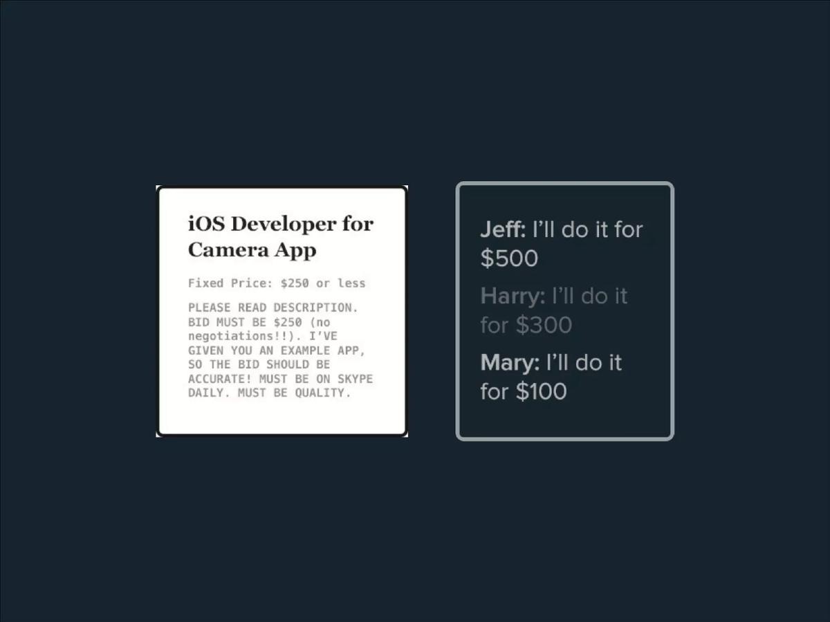 Oomf (now Crew) pitch deck slide 2 of 18