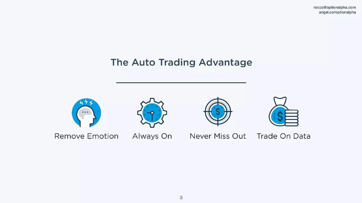 Option Alpha pitch deck slide 3 of 11